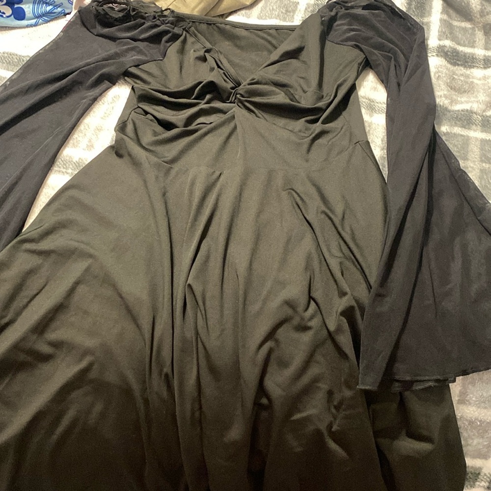 Black Off the Shoulder Dress